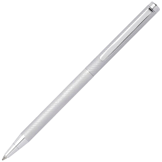 This Chrome Cloud Ballpoint Pen is designed by Hugo Boss.