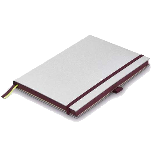 LAMY Black Purple A5 Hardcover Ruled Notebook.