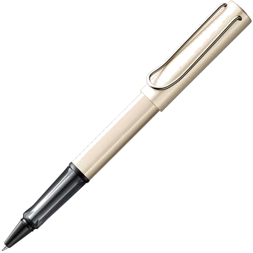 This is the LAMY Palladium Lx Rollerball Pen.