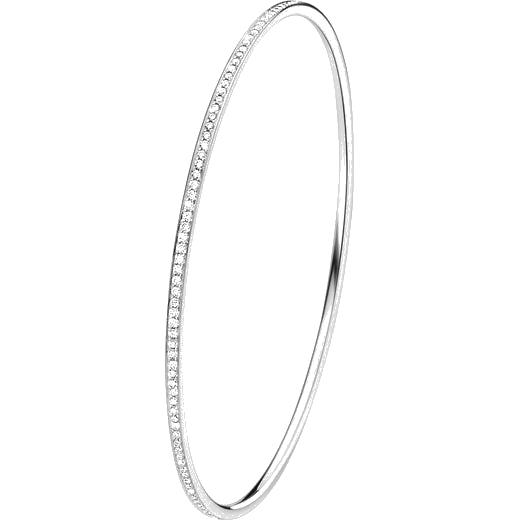 Georg Jensen Magic Bangle 18 Kt. White Gold.