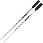 cross 2 pack ballpoint black medium refills