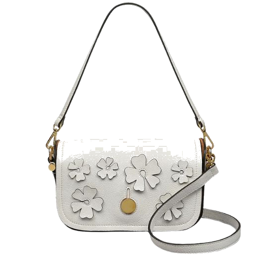 1 radley bathurst mews cutwork floral small chalk flapover cross body bag 111395
