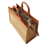 boss sandy woven tan tote bag2