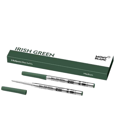 montblanc green ballpoint m