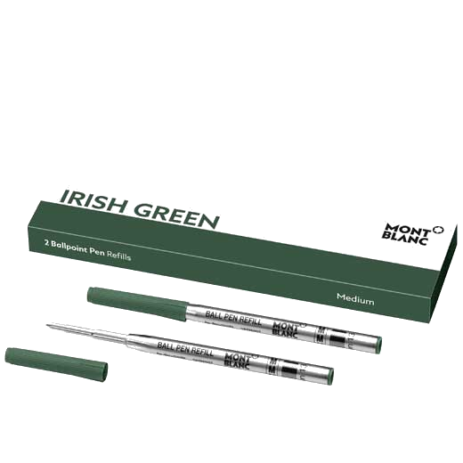 montblanc green ballpoint m