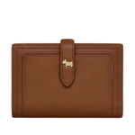 1 willis street saddle leather medium bifold purse 110784