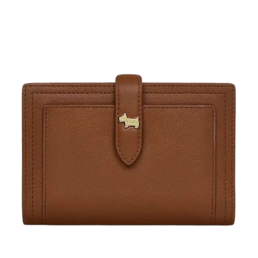 1 willis street saddle leather medium bifold purse 110784