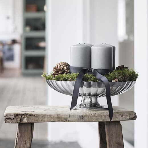 Georg Jensen Stainless Steel Bernadotte Dish on Stand – Wheelers