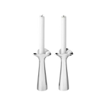 Stainless Steel Bloom Botanica Candle Holders