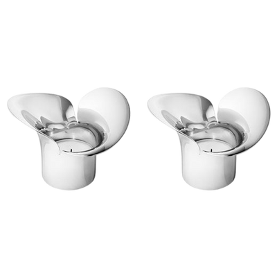 Stainless Steel Bloom Botanica Tealight Holders