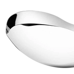 This Georg Jensen bowl has been crafted out of stainless steel.