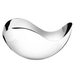 The Georg Jensen Bloom large tall stainless steel bowl.