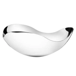 The Georg Jensen Bloom small stainless steel bowl.
