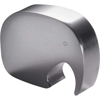 Georg Jensen Stainless Steel Elephant Bottle Opener.