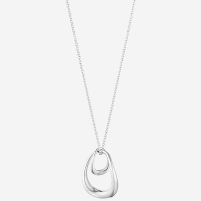 This is the Georg Jensen Sterling Silver Offspring Interlocked Pendant.