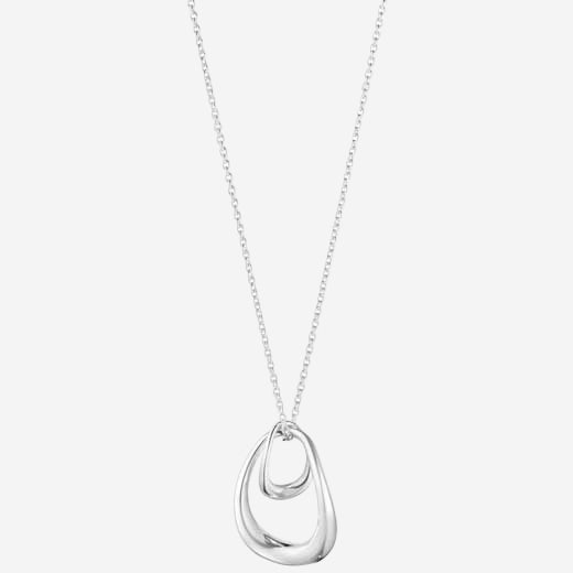This is the Georg Jensen Sterling Silver Offspring Interlocked Pendant.