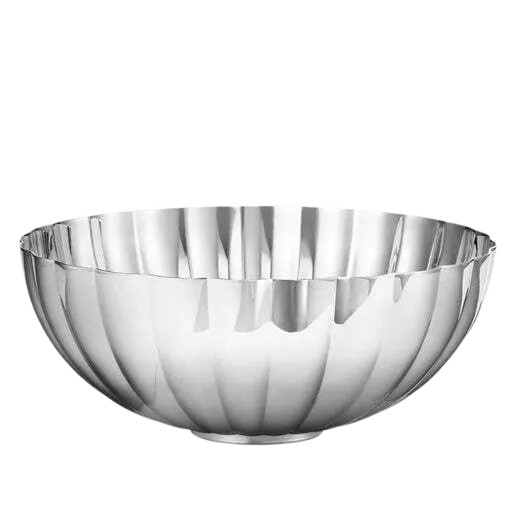 This is the Georg Jensen Stainless Steel Bernadotte Medium Bowl.
