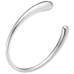 This is the Georg Jensen Sterling Silver Mercy Open Bangle.