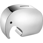 Moneyphant Money Box, crafted out of stainless steel with a mirror finish.
