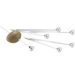 These are the Georg Jensen Stainless Steel SKY Food/Cocktail Sticks.