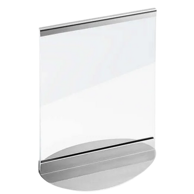 This is the Georg Jensen Stainless Steel SKY Medium Picture Frame.