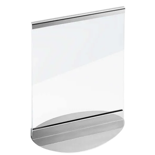 This is the Georg Jensen Stainless Steel SKY Medium Picture Frame.