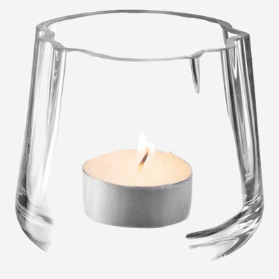 This LSA Lagoon Tealight Holder Vase has been made with mouth-blown glass. 