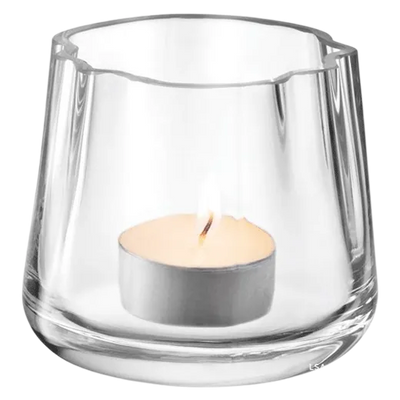 This LSA Lagoon Tealight Holder Vase has been made with mouth-blown glass.