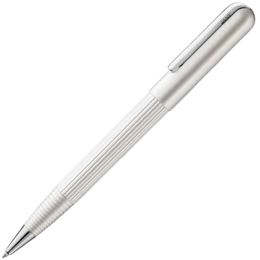 This is the LAMY White/Silver Imporium Lx Ballpoint Pen.
