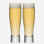 LSA International Signature Bar 2 x Lager Glasses.