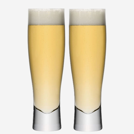 LSA International Signature Bar 2 x Lager Glasses.