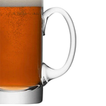LSA International's Signature Beer Tankard features a hand-applied handle.