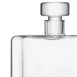 This LSA International Signature Cask Oblong Whisky Decanter features a hand-ground stopper.