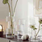 LSA International's Signature Tier Small Vase/Lantern is available in 3 sizes.