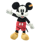 Steiff's Soft Cuddly Friends Disney Originals Mickey Mouse is made out of soft plush.
