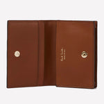 Paul Smith compact card holder comes with space for 3 credit cards.