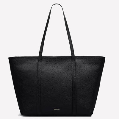 This Radley ladies tote bag is made from a pebbled leather material.
