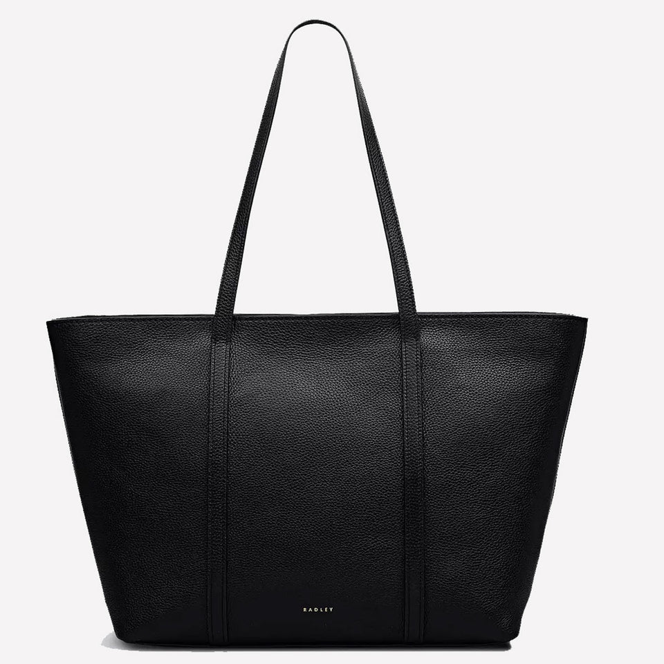This Radley ladies tote bag is made from a pebbled leather material.