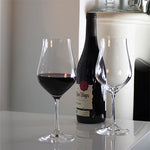 These Royal Scot Crystal Classic Collection 2 x 45cl Red Wine Glasses will be presented inside a red gift box.
