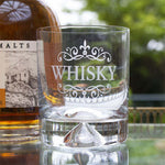 This Royal Scot Crystal Dimple Base 'Whisky' Engraved Large Tumbler has been created as part of the St Andrews collection.