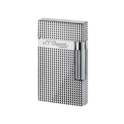 Silver Ligne 2 Diamond Head Lighter