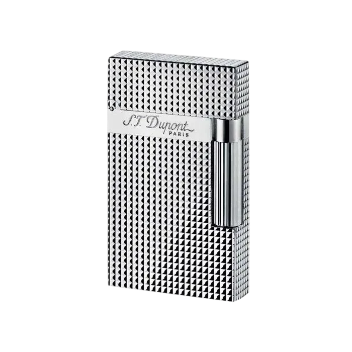 Silver Ligne 2 Diamond Head Lighter