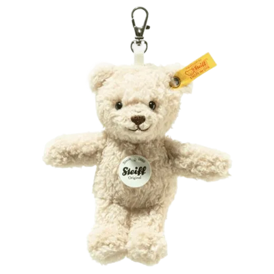 Steiff's Ben Teddy Bear Keyring is made of soft plush and is perfect for hanging onto a school bag or backpack.