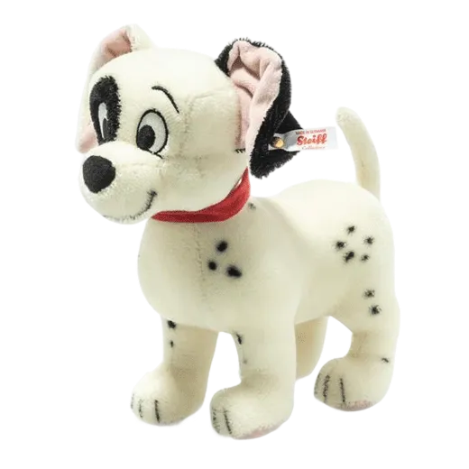 Steiff's Disney 101 Dalmatians Patch is in collaboration with the Disney 1961 film, 101 Dalmatians.