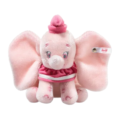 his Steiff collaboration results in Disney's Dumbo Soft Plush Toy, Pink, which is reminiscent of the scene where Dumbo and Timothy see pink elephants.