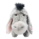 Steiff's Christopher Robin Disney Eeyore has been crafted out of mohair.