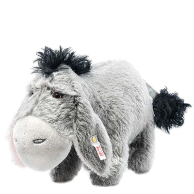 This is Christopher Robin Disney Eeyore designed by Steiff.