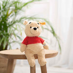 This Steiff Soft Cuddly Friends Disney Originals Winnie The Pooh makes a great gift for a Disney lover and can be purchased as a set with the matching Piglet.