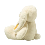 ou'll find the stainless steel button in ear on this Steiff Soft Cuddly Friends Yellow Tilda Rabbit with the yellow label for branding.