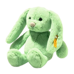 This Steiff Soft Cuddly Friends Green Tilda Rabbit has long floppy ears that make her a good listener.